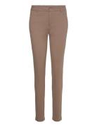 Frlano Tessa Pa 1 Bottoms Trousers Slim Fit Trousers Brown Fransa