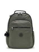 Seoul Ryggsäck Väska Khaki Green Kipling