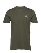 Alpha Industries Basic T Small Logo Khaki Green