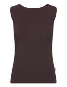 REMAIN Birger Christensen Tank Top Brun