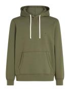 Tommy Hilfiger Essential Fleece Hoody Grön