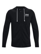 Ua Rival Terry Lc Fz Tops Sweat-shirts & Hoodies Hoodies Black Under A...