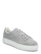 Slhdavid Chunky Suede Sneaker Noos Låga Sneakers Grey Selected Homme