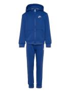 Ee-Fleece/Terry Set Sets Tracksuits Blue Nike