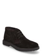 U Massimiano Desert Boots Snörskor Brown GEOX