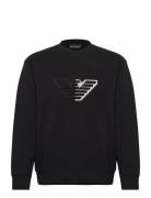 Sweatshirt Tops Sweat-shirts & Hoodies Sweat-shirts Black Emporio Arma...