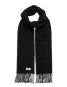 Cashmere Blend Scarf Accessories Scarves Winter Scarves Black Filippa ...