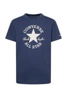 Converse Converse Dissected Chuck Patch Short Sleeve Tee Marinblå