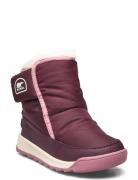 Childrens Whitney Ii Plus Bootie Wp Vinterstövlar Pull On Red Sorel