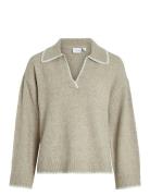 Vila Viyazmin Detail Knit/Ka Beige