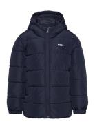 BOSS Puffer Jacket Marinblå