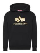 Alpha Industries Basic Hoody Carbon Svart