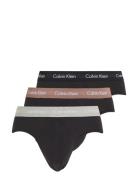 Calvin Klein 3P Hip Brief Svart