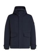 Tommy Hilfiger Rockie Down Hooded Jacket Marinblå