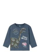 Nmmabrum Peppapig Ls Nreg Top Cplg Tops T-shirts Long-sleeved T-shirts...