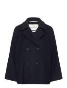 Woven Outdoor Jackets Ulljacka Jacka Navy Marc O'Polo