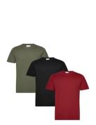 Lindbergh 4Pk Basic Tee S/S Multi/patterned