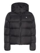 Calvin Klein Jeans Mw Down Short Puffer Svart