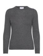 Davida Cashmere Basic Sweater Loose Tension Grå