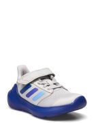 Tensaur Run 3.0 El C Låga Sneakers Grey Adidas Sportswear