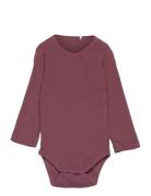 Fixoni Body Ls Rib Burgundy