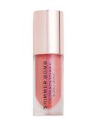 Revolution Shimmer Bomb Daydream Läppglans Smink Pink Makeup Revolutio...