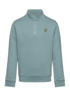 Lyle & Scott Quarter Zip Pullover Blå