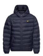 Lightweight Puffer Jacket Fodrad Jacka Navy Lyle & Scott