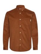 Rrpark Shirt Corduroy Regular Fit Tops Shirts Casual Brown Redefined R...