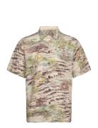 Polo Ralph Lauren Classic Fit Beach-Print Camp Shirt Grön