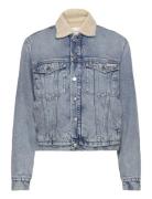 Regular Sherpa Denim Jacket Jeansjacka Denimjacka Blue Calvin Klein Je...