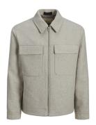 Jprblurussel Wool Blend Jacket Sn Ulljacka Jacka Grey Jack & J S