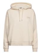 Essential Hoodie Tops Sweat-shirts & Hoodies Hoodies Beige Lee Jeans