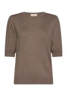 Fqjoel-Pullover Tops Knitwear Jumpers Brown FREE/QUENT