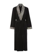 Robe Morgonrock Black Damella Of Sweden