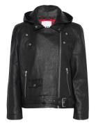 Marvin - Textured Leather Läderjacka Skinnjacka Black Day Birger Et Mi...