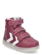 Stadil Flash Jr Höga Sneakers Pink Hummel