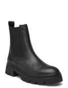 Chelsea Shoes Boots Ankle Boots Ankle Boots Flat Heel Black Gabor