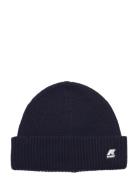 Brice Cardigan Stitch Wool Accessories Headwear Beanies Navy K-Way