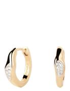 PD Paola Onda Hoop Earrings Guld