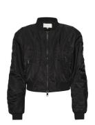 Philinagz Short Bomber Bomberjacka Black Gestuz