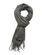 Jack & J S Jacsolid Woven Scarf Noos Grå