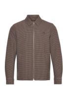 Como Coach Houndstooth Jacket Tunn Jacka Brown Les Deux