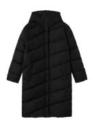 Nlfmyis03 Long Jacket Bias W Hood Fo Fodrad Jacka Black LMTD