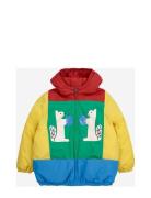 Bobo Choses Hungry Squirrel Color Block Anorak Grön