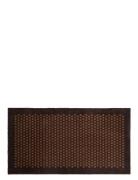 Gulvmåtte Home Textiles Rugs & Carpets Door Mats Brown Tica Copenhagen