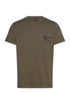 BOSS Tshirtrn 24 Khaki Green