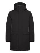 Tom Tailor Tech Hooded Parka Svart