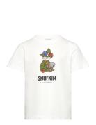 Character Snufkin T-Shirt Tops T-shirts Short-sleeved White Martinex