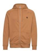 Exeter River Brushed Back Full Zip Hoodie Light Wheat Boot Designers S...